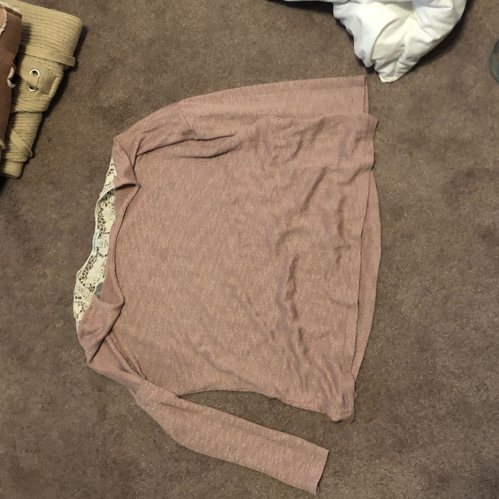 Lace Detail Sweater